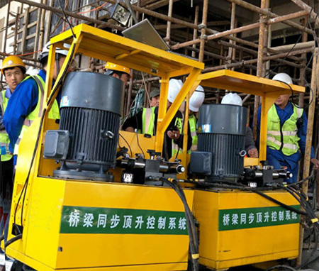 橋梁同步頂升控制系統(tǒng)